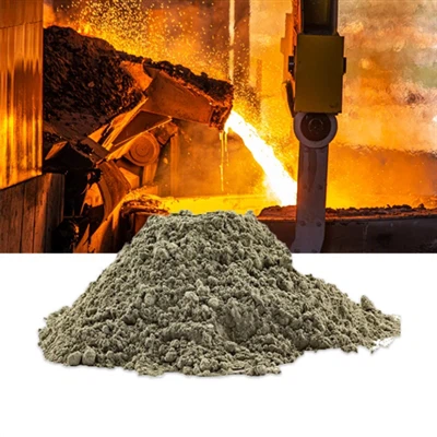 Application du ciment d'aluminate de calcium moulable réfractaire dans les fo...